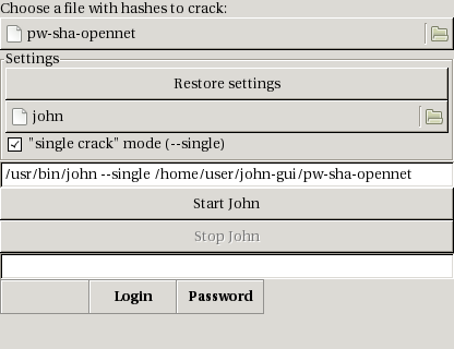 john the ripper gui